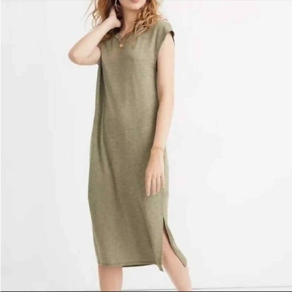 Madewell Dresses & Skirts - Madewell Small Muscle Midi Knit Dress cap sleeve lightweight summer dress